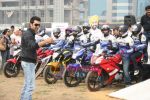 Ranbir Kapoor Flags off Bigadda Yamaha India bike Rally in BKC, Mumbai on 7th Dec 2009 (18).JPG